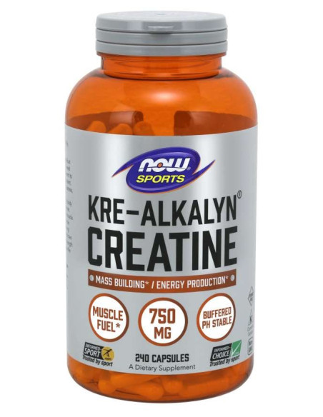 Kre-Alkalyn® Creatine - Buforowany Monohydrat Kreatyny 750 mg (240 kaps.)