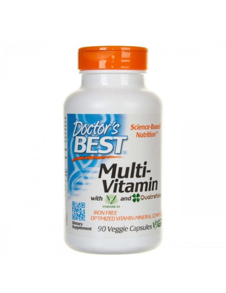 Multi-Vitamin - Zestaw Witamin i Minerałów bez Żelaza (90 kaps.)