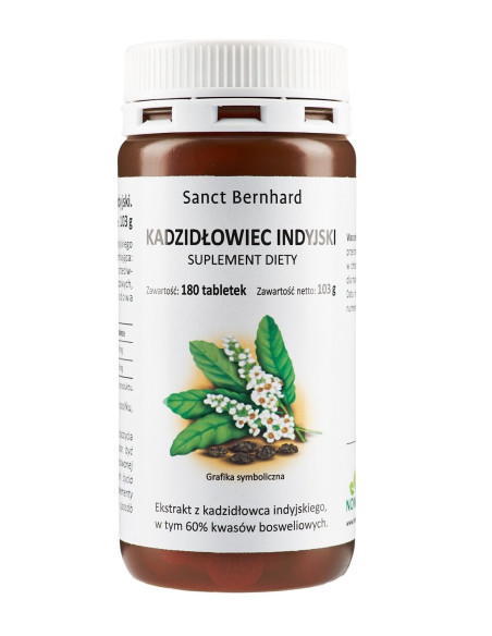 Kadzidłowiec indyjski (180 tabl.)