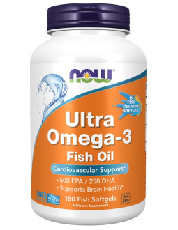 Ultra Omega-3 (Fish Oil) (180 kaps.)