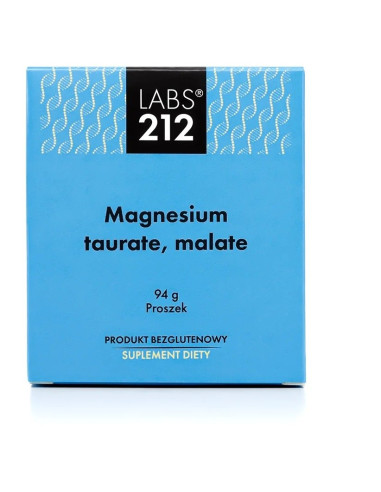 Magnesium Taurate, Malate - Taurynian i Jabłczan magnezu (72 g)