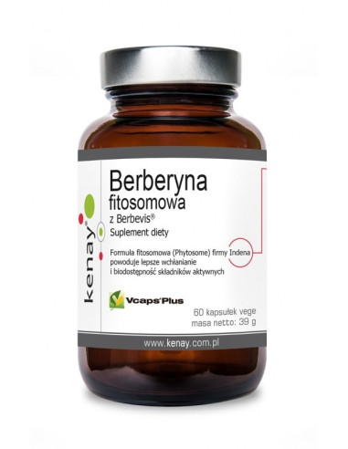 Berberyna fitosomowa z Berbevis® (60 kaps.)