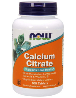 Calcium Citrate - Cytrynian Wapnia (100 tabl.)