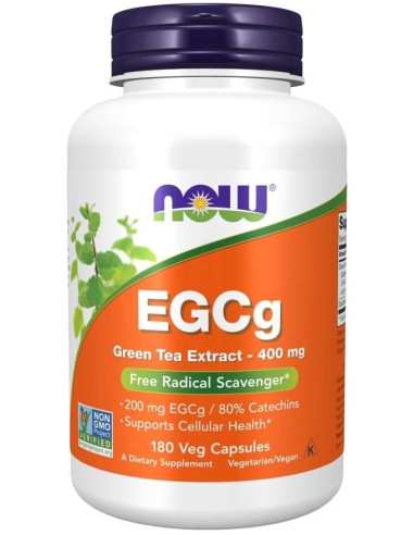 EGCg Green Tea Extract - Zielona Herbata ekstrakt 400 mg (180 kaps.)