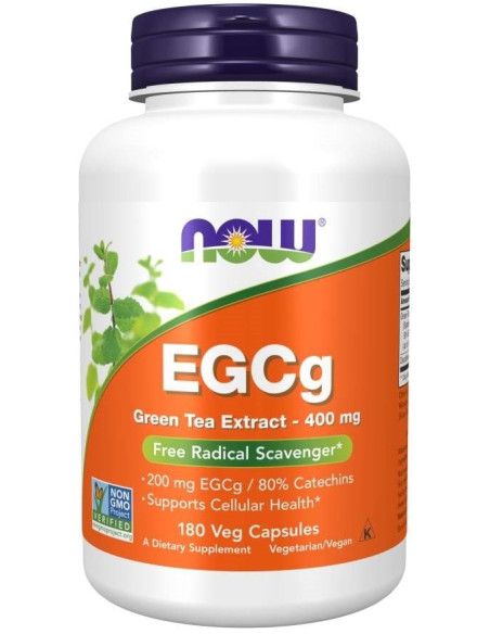 EGCg Green Tea Extract - Zielona Herbata ekstrakt 400 mg (180 kaps.)