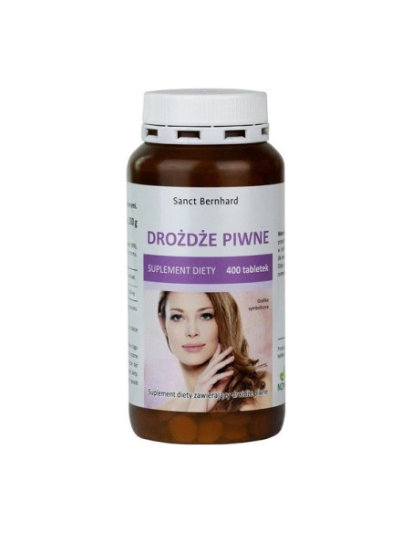 Krauterhaus Sanct Bernhard Drożdże Piwne (400 Tabl.)