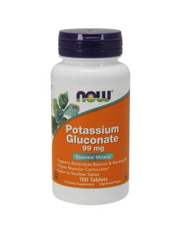 Potassium Gluconate - Glukonian Potasu (100 tabl.)