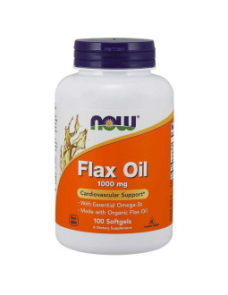 Flax Oil 1000 mg - Olej lniany (100 kaps.)