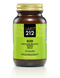 SOD 400 IU - Dysmutaza ponadtlenkowa TetraSOD® (60 kaps.)