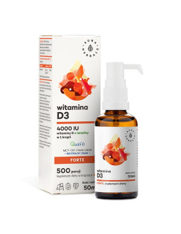 Witamina D3 4000 IU w oleju MCT (50 ml)
