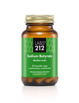 Labs212 Sodium Butyrate - Maślan Sodu (60 Kaps.)