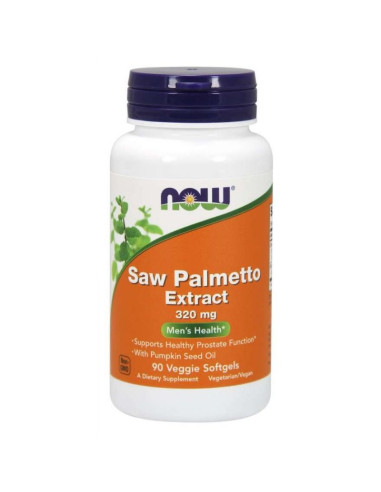 Saw Palmetto Extract - Palma Sabalowa + olej z pestek dyni 320 mg ekstrakt standaryzowany (90 kaps.)