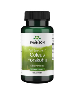 Full Spectrum Coleus Forskohlii 400 mg (60 kaps.)