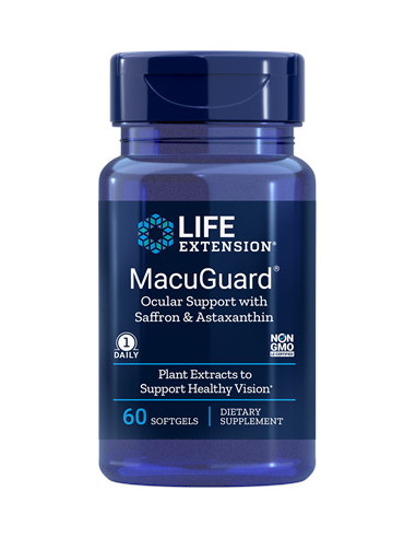 MacuGuard Ocular Support with Saffron & Astaxanthin (60 kaps.)
