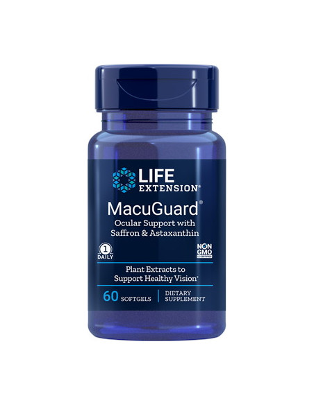 MacuGuard Ocular Support with Saffron & Astaxanthin (60 kaps.)