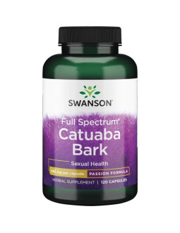 Full Spectrum Catuaba Bark 465 mg (120 kaps.)