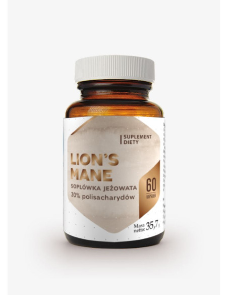 Hepatica Lion's Mane - Soplówka Jeżowata (60 Kaps.)