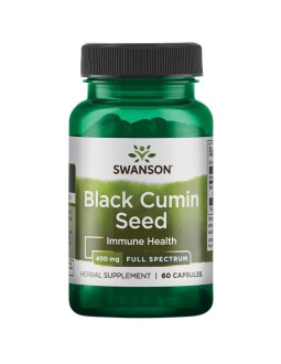 Full Spectrum Black Cumin Seed - Nasiona czarnego kminu 400 mg (60 kaps.)
