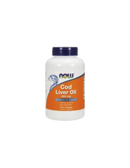 Cod Liver Oil - Tran 650 mg (250 kaps.)