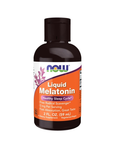 Now Foods Liquid Melatonin - Melatonina (59 Ml)
