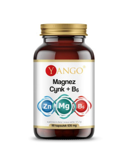 Magnez + Cynk + Witamina B6 (90 kaps.)