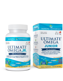 Ultimate Omega Junior 340 mg (90 kaps.)