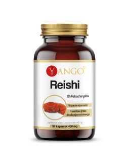 Reishi - ekstrakt 10% polisacharydów (90 kaps.)