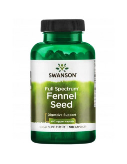 Full Spectrum Fennel Seed - Nasiona Kopru (100 kaps.) Swanson