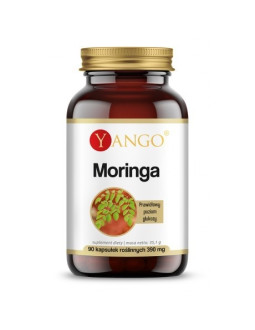 Moringa liście w proszku (90 kaps.)