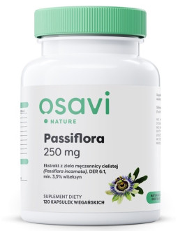 OSAVI Passiflora - ekstrakt 250 mg (120 kaps.)