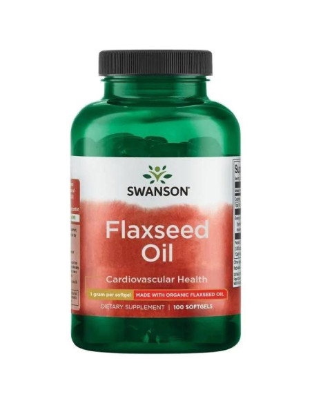 Flaxseed Oil 1000 mg (100 kaps.)