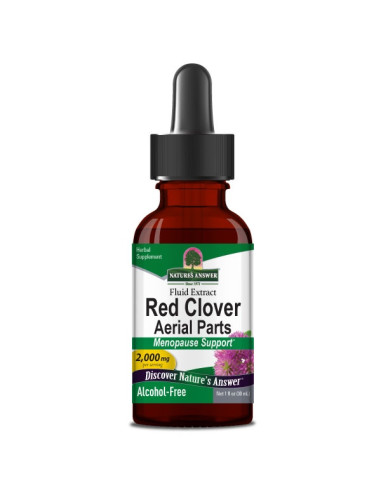 NATURE'S ANSWER Red Clover Aerial Parts - Czerwona Koniczyna (30 ml)