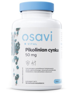 Osavi Pikolinian Cynku 50 Mg (180 Kaps.)