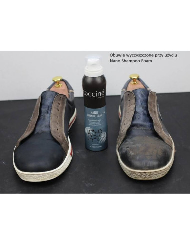 Pianka czyszcząca do skór i tekstyliów coccine