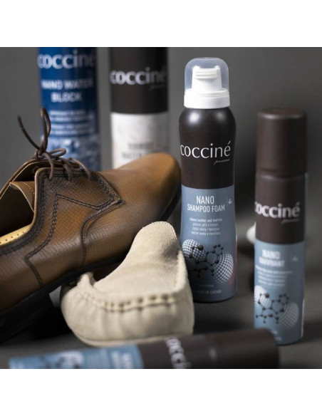 Pianka czyszcząca do skór i tekstyliów coccine