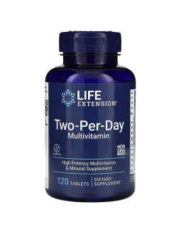 LIFE EXTENSION Two-Per-Day Multivitamin (120 tabl.)