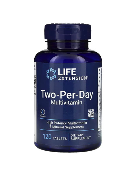 LIFE EXTENSION Two-Per-Day Multivitamin (120 tabl.)