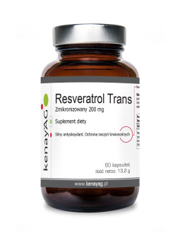 Zmikronizowany Resveratrol 200 mg (60 kaps.)