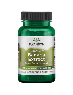GlucoHelp Banaba Extract 1,33 mg (60 kaps.)