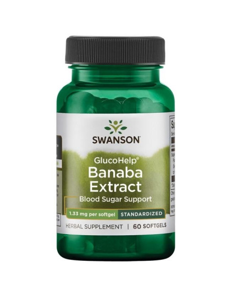 GlucoHelp Banaba Extract 1,33 mg (60 kaps.)