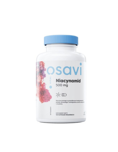Niacynamid 500 mg (120 kaps.)