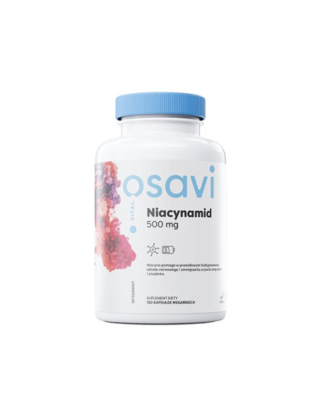 Niacynamid 500 mg (120 kaps.)