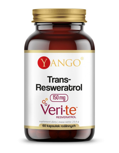 Trans-Resweratrol Veri-te 150 mg (60 kaps.)