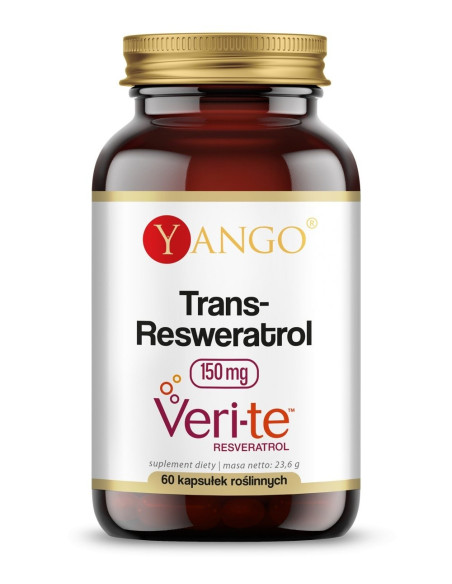 Trans-Resweratrol Veri-te 150 mg (60 kaps.)
