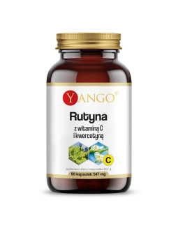 Rutyna z witaminą C + kwercetyna (90 kaps.)