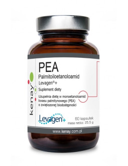 Kwas palmitynowy Levagen®+ 350 mg  (60 kaps.)