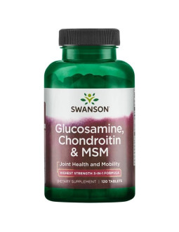 Glucosamine, Chondroitin & MSM (120 tabl.)