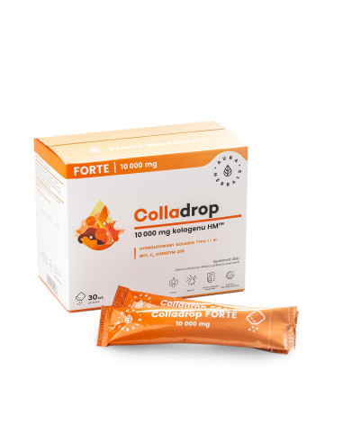 Colladrop Forte - Kolagen HM 10000 mg saszetki 10,7 g (30 szt.)