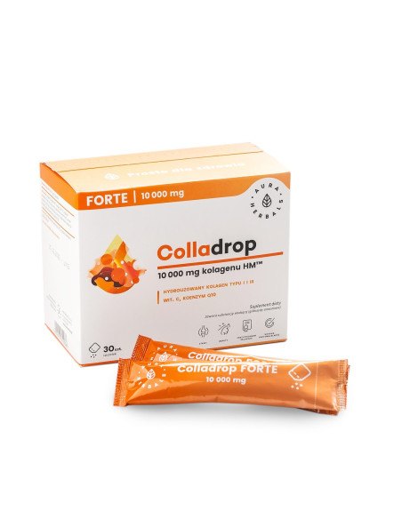 Colladrop Forte - Kolagen HM 10000 mg saszetki 10,7 g (30 szt.)