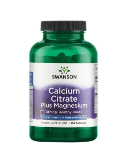 Calcium Citrate Plus Magnesium 2:1 (150 kaps.)